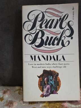 "Mandala" Vintage Paperback Novel By Pearl S. Buck. Love In Modern India